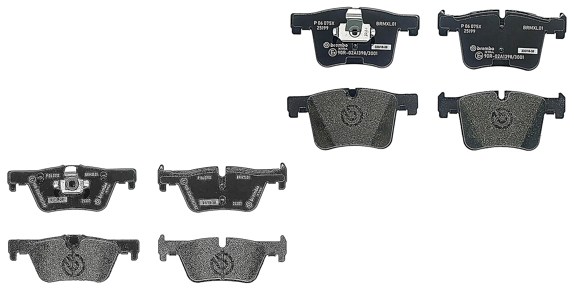 Kit De Balatas Sport Xtra Delanteras y Traseras