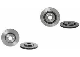 Kit De 4 Discos Hiperventilados