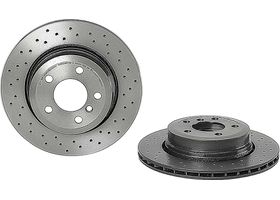 Par De Discos Hiperventilados Traseros