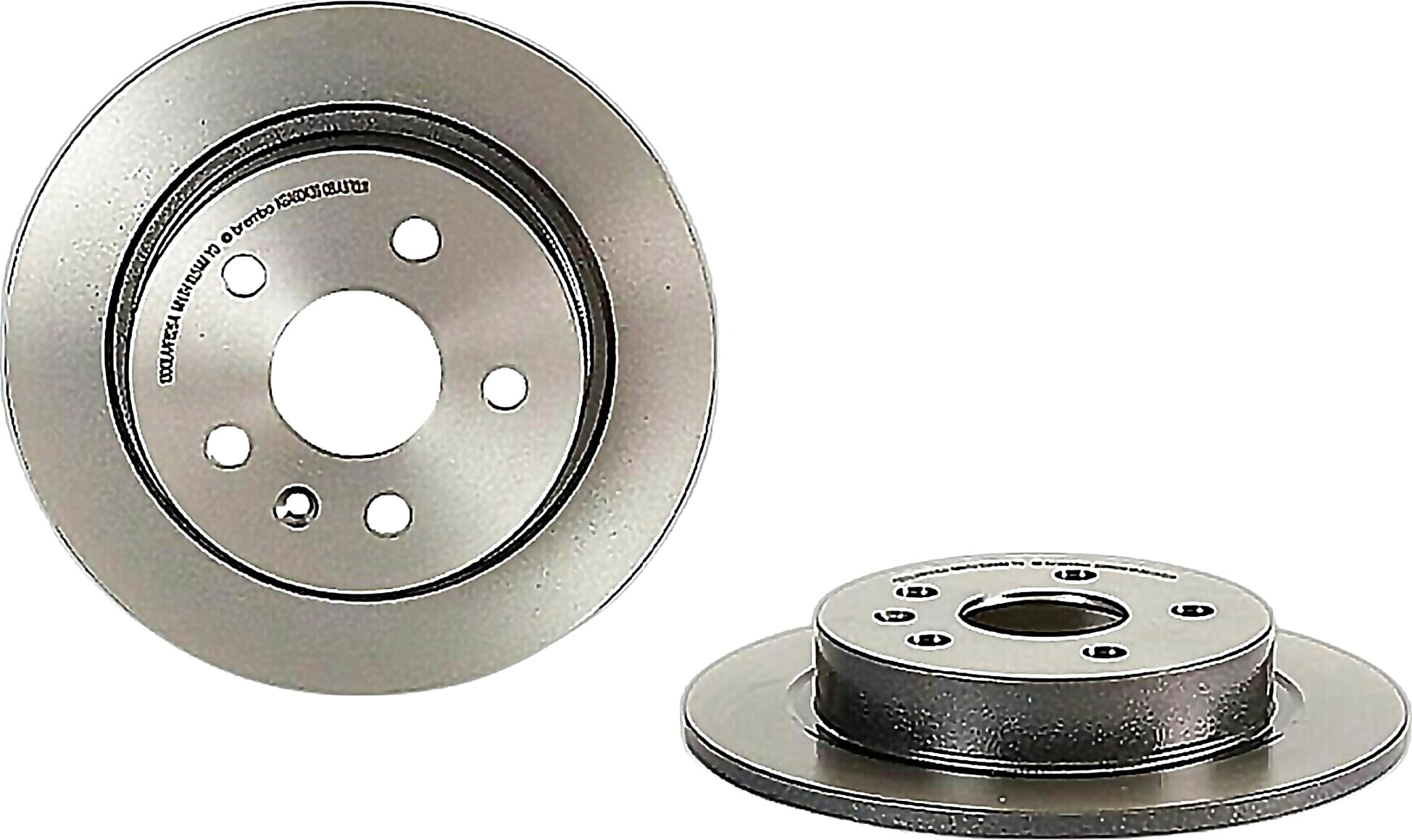 Par De Discos Sólidos Traseros