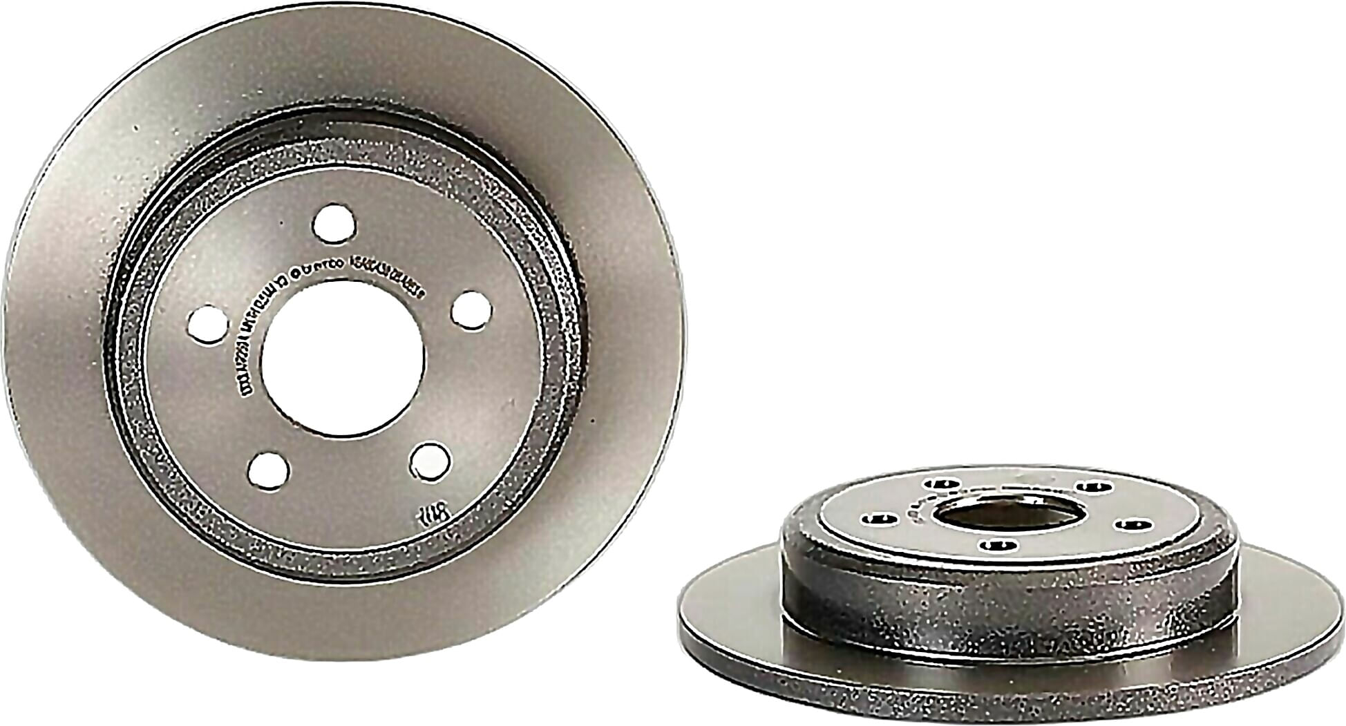 Par De Discos Sólidos Traseros