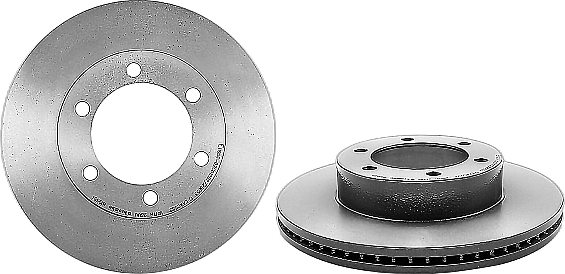Par De Discos Ventilados Delanteros
