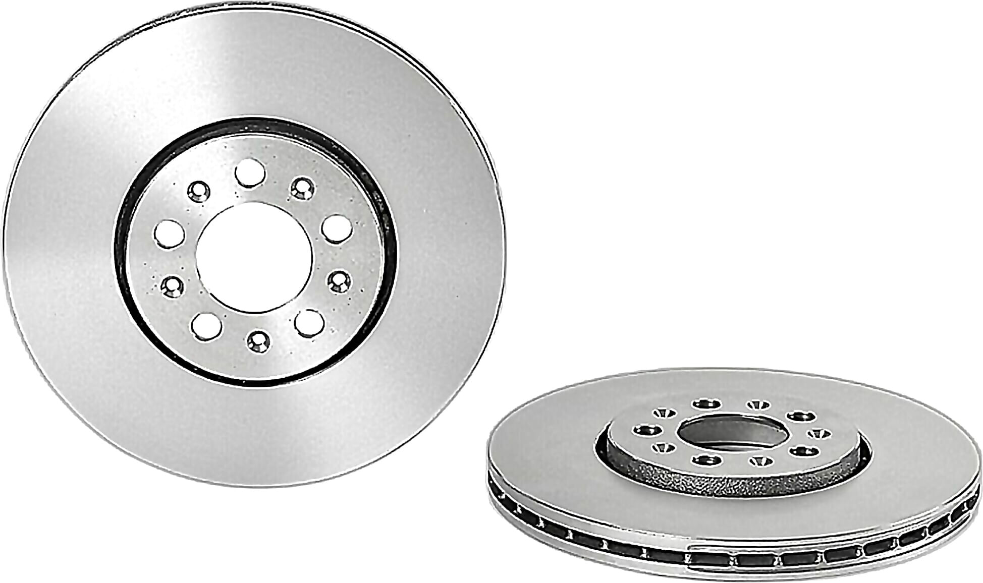 Par De Discos Ventilados Delanteros