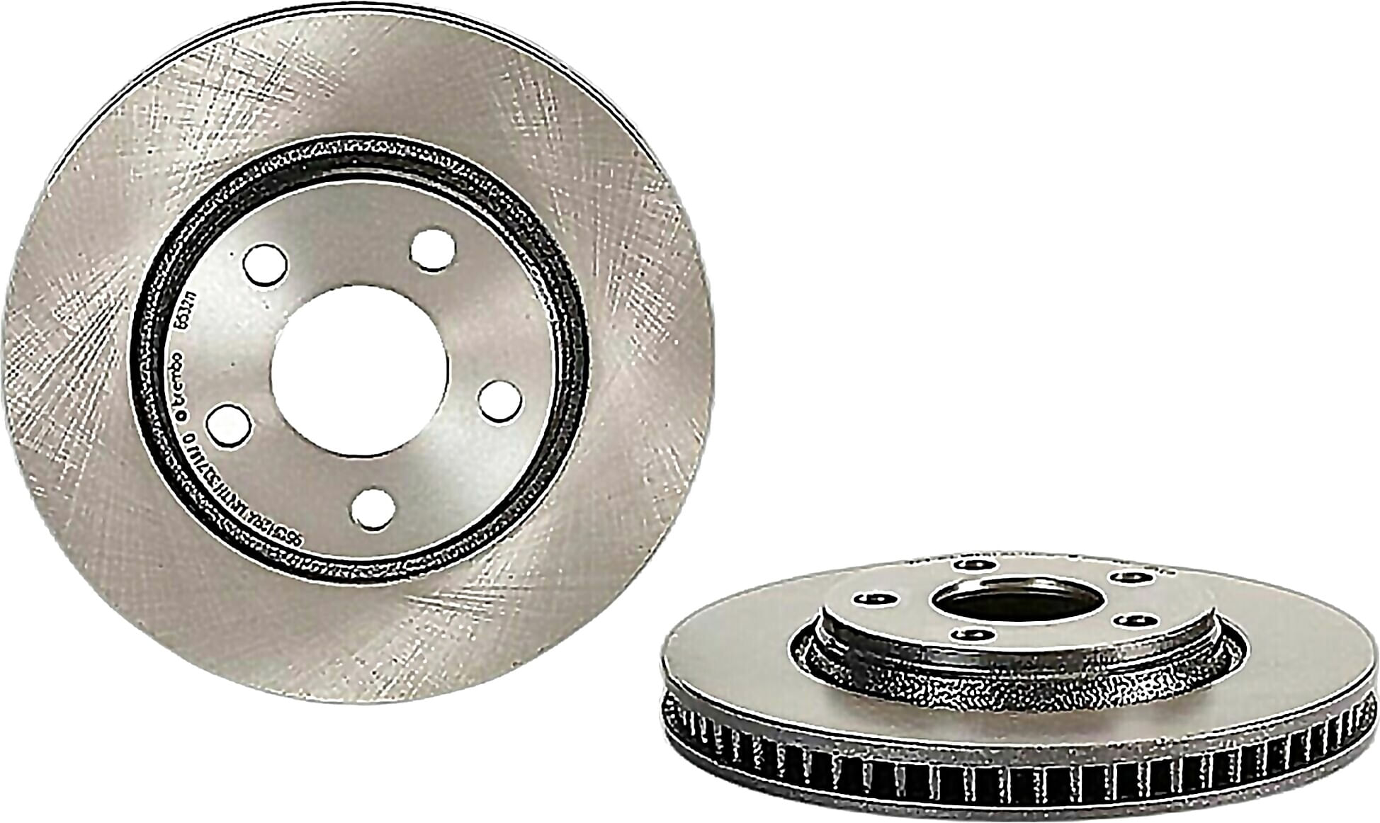 Par De Discos Ventilados Delanteros