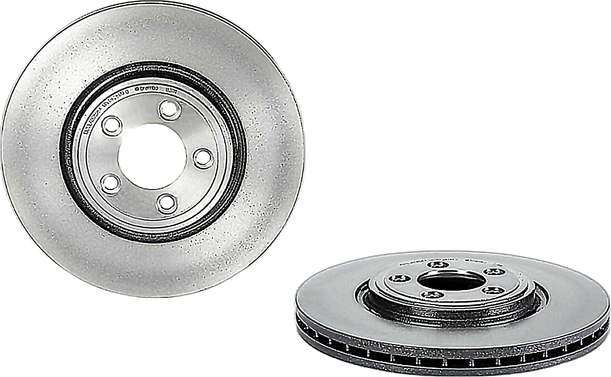 Par De Discos Ventilados Delanteros