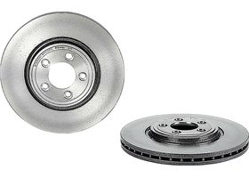 Par De Discos Ventilados Delanteros