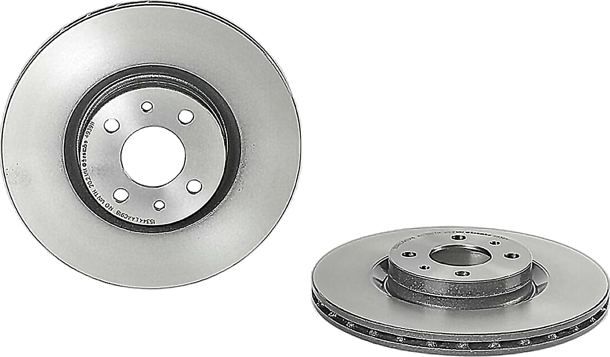 Par De Discos Ventilados Delanteros