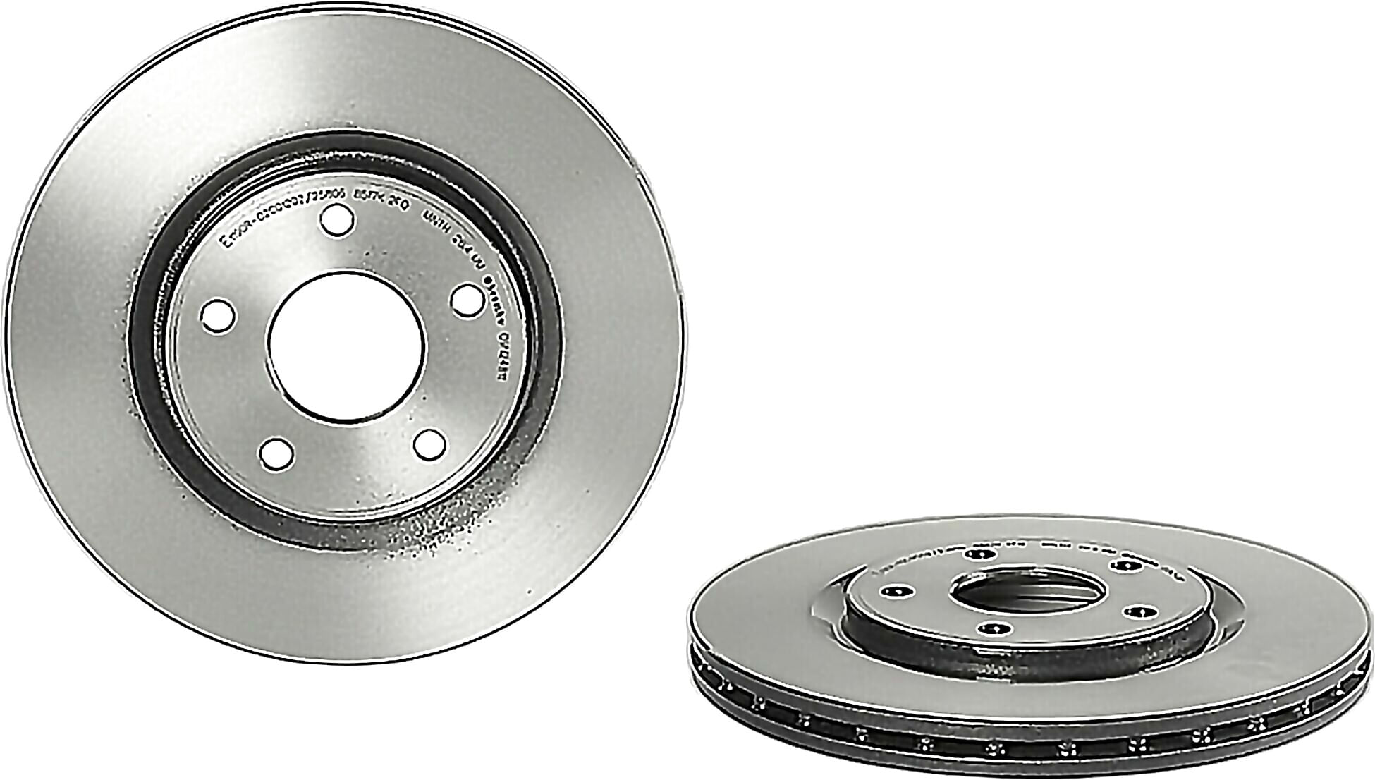 Par De Discos Ventilados Delanteros