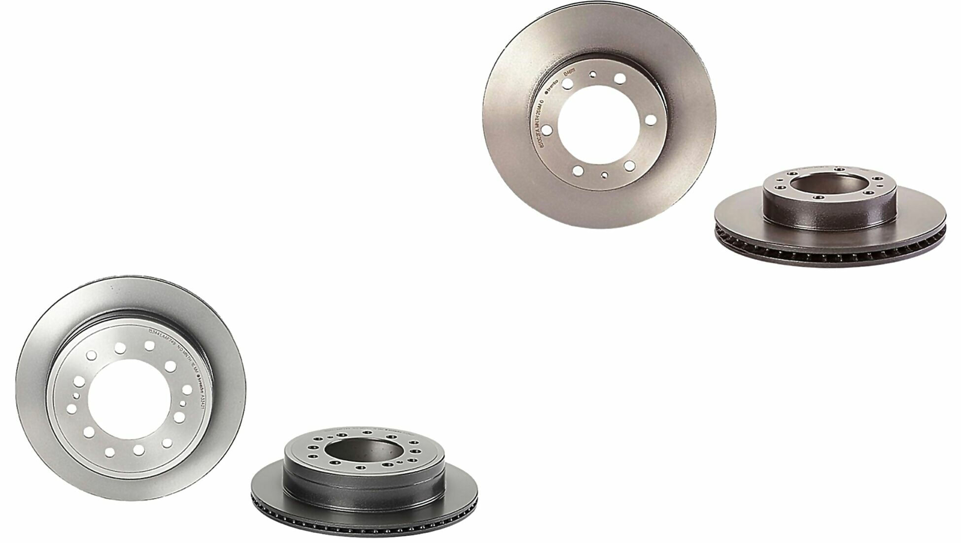 Kit De 4 Discos Ventilados