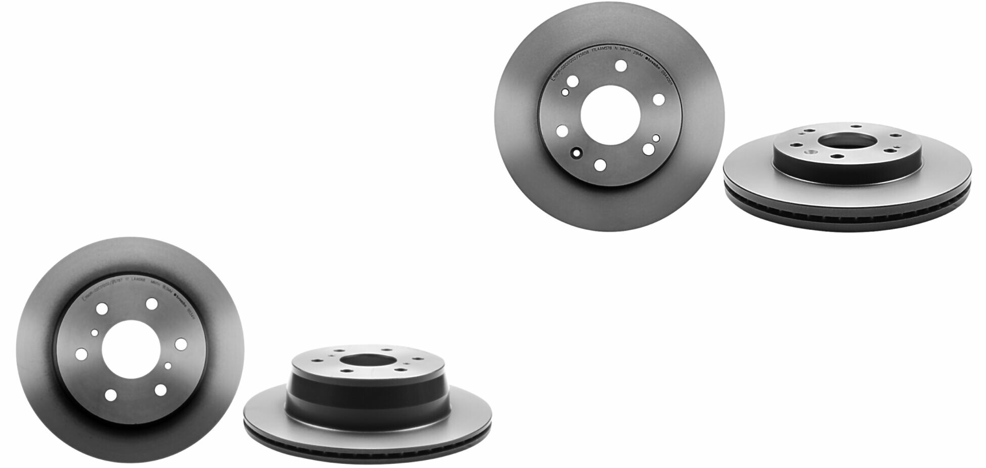 Kit De 4 Discos Ventilados