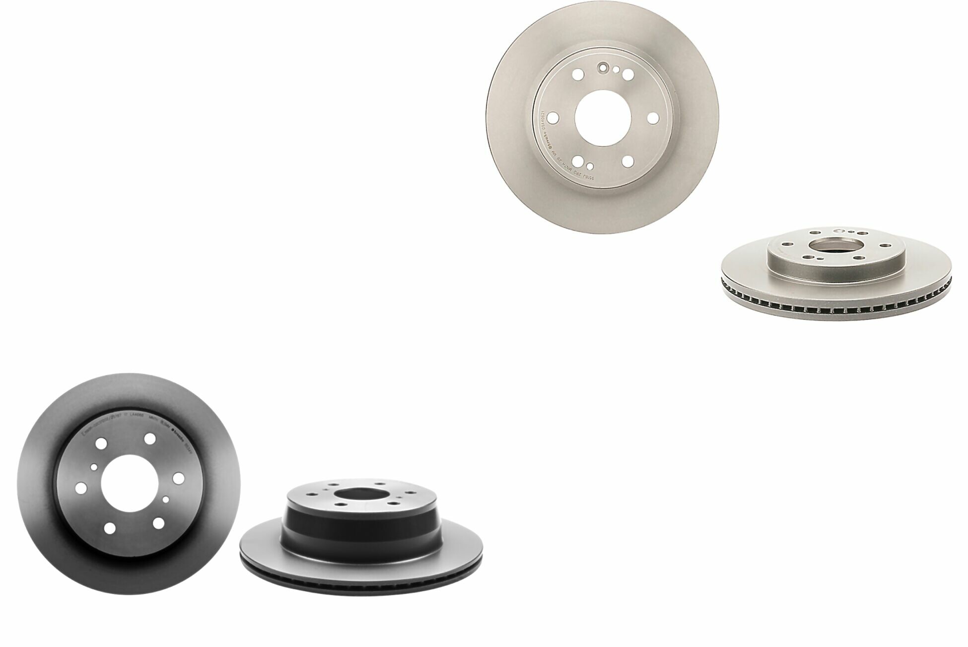 Kit De 4 Discos Ventilados