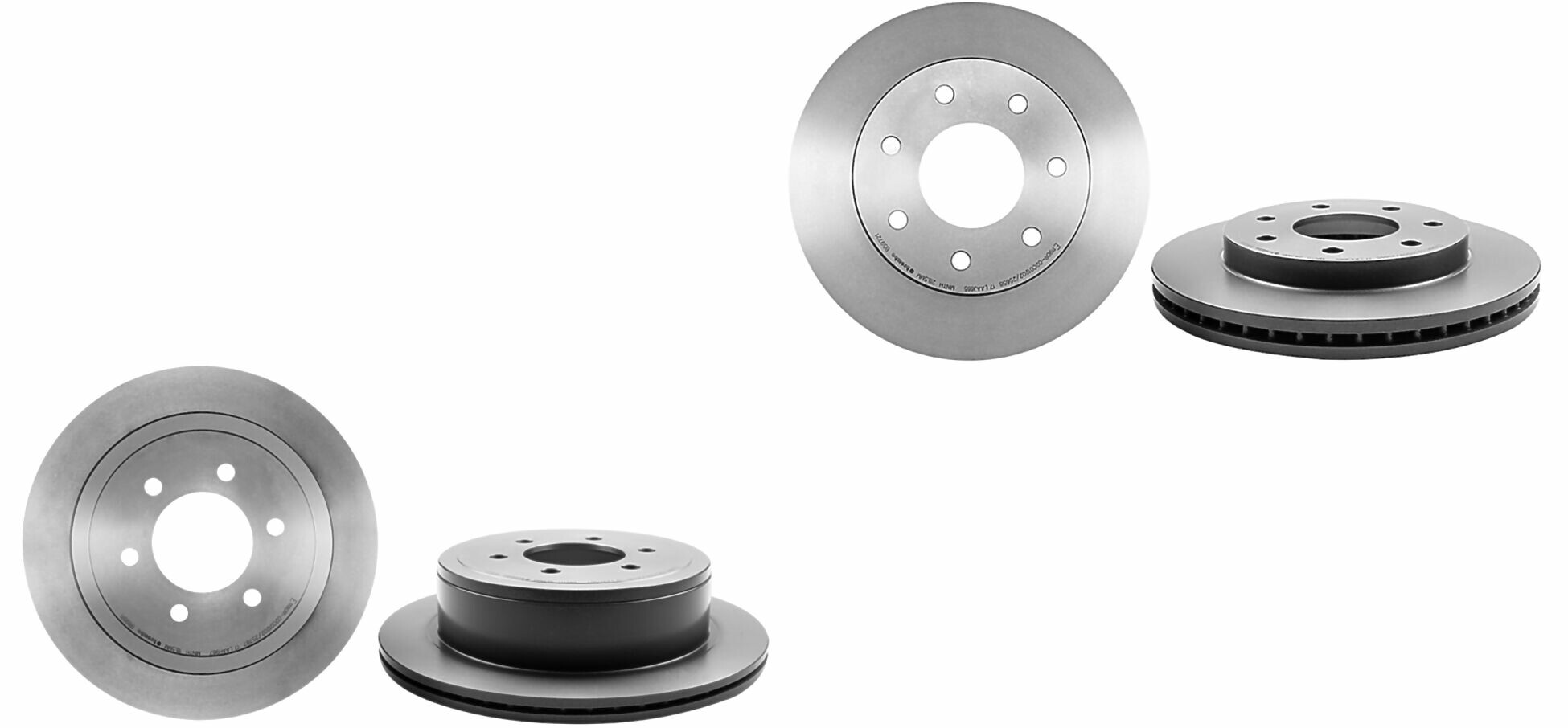 Kit De 4 Discos Ventilados