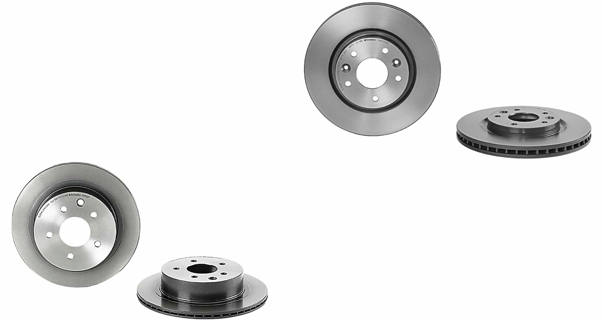 Kit De 4 Discos Ventilados