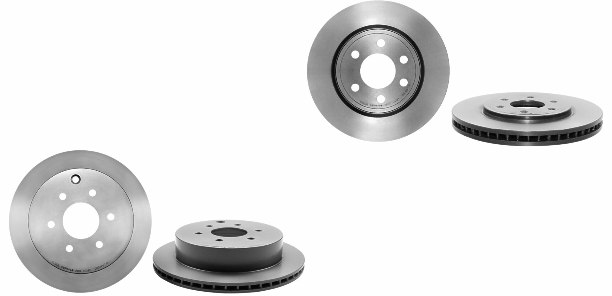 Kit De 4 Discos Ventilados