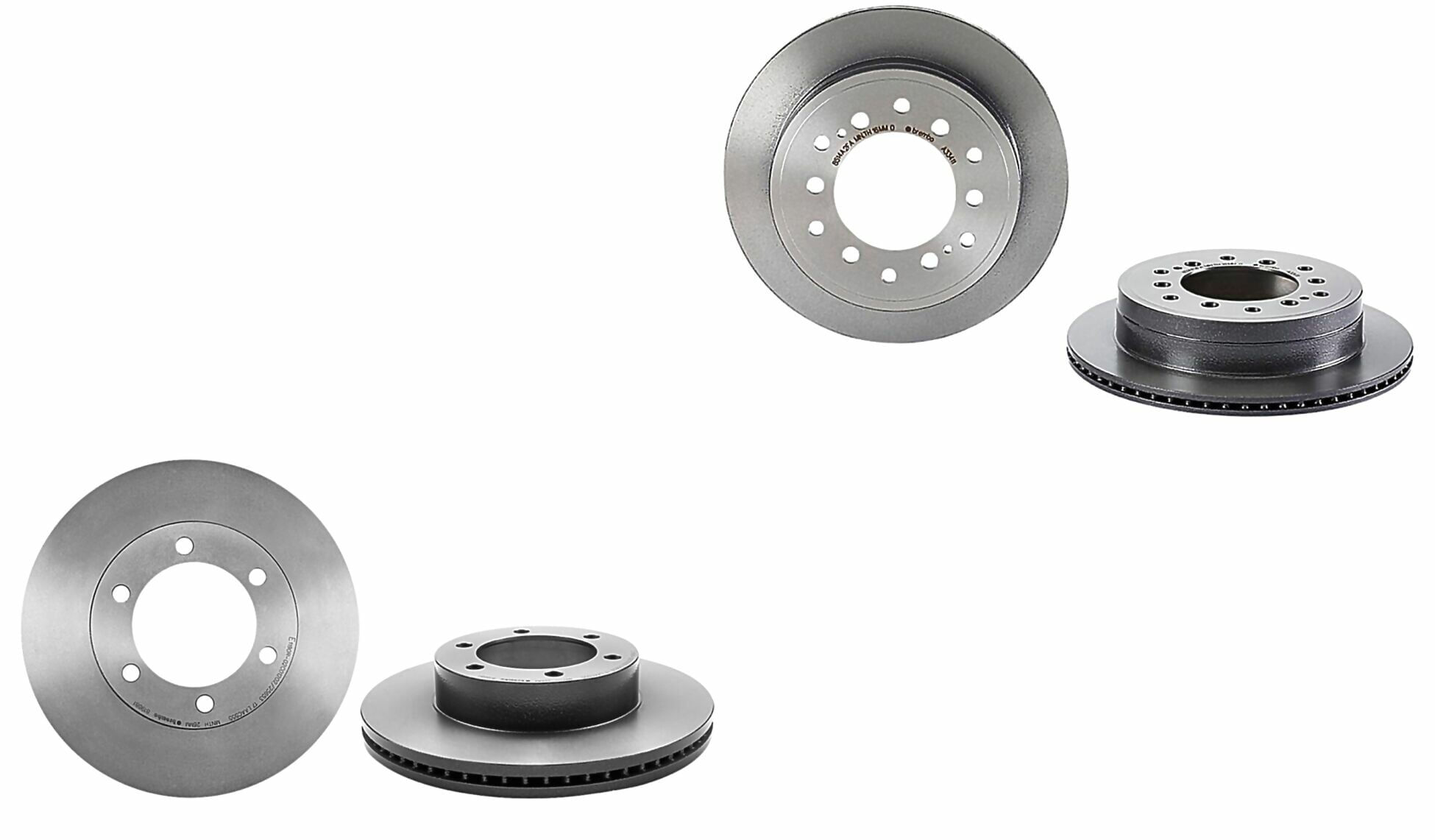 Kit De 4 Discos Ventilados