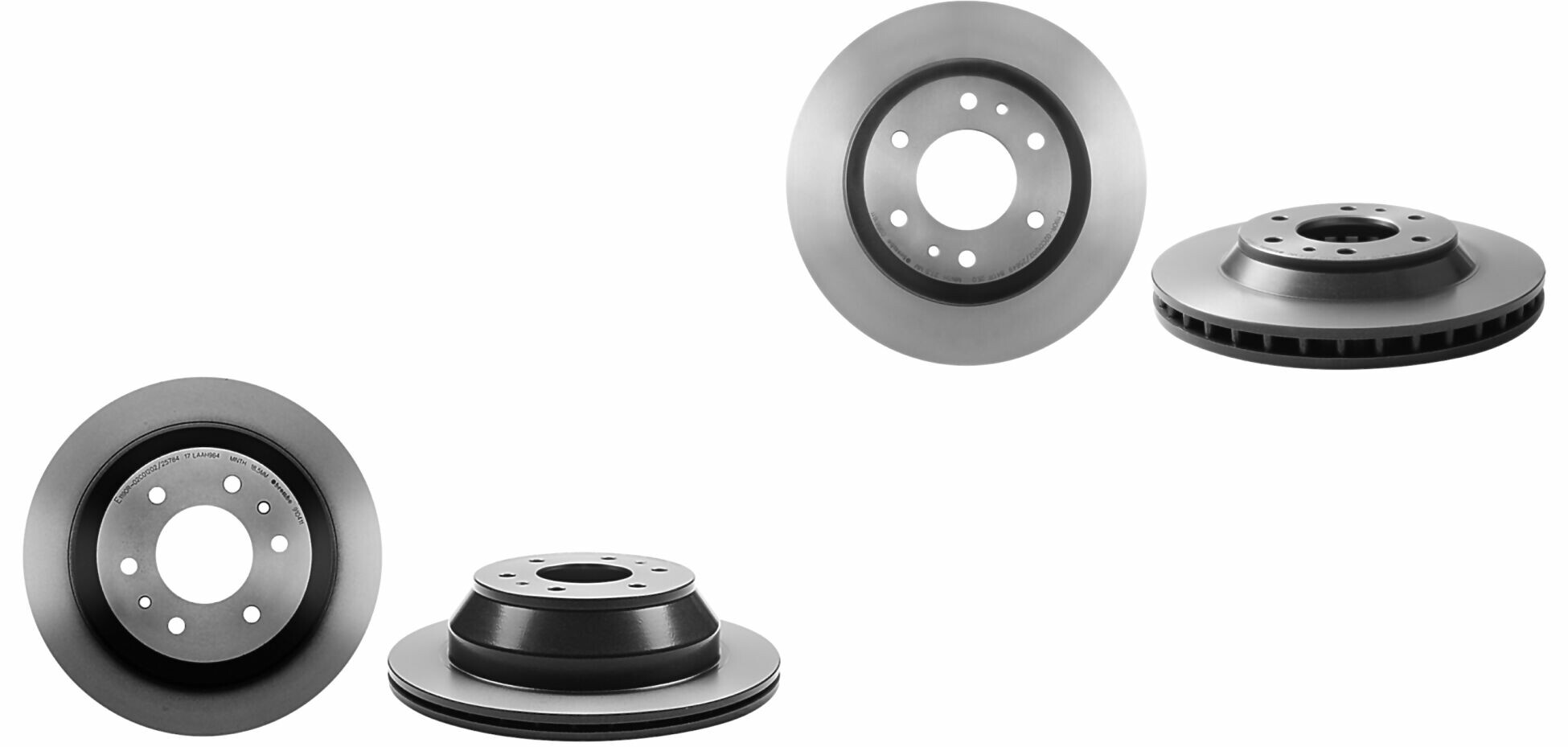 Kit De 4 Discos Ventilados