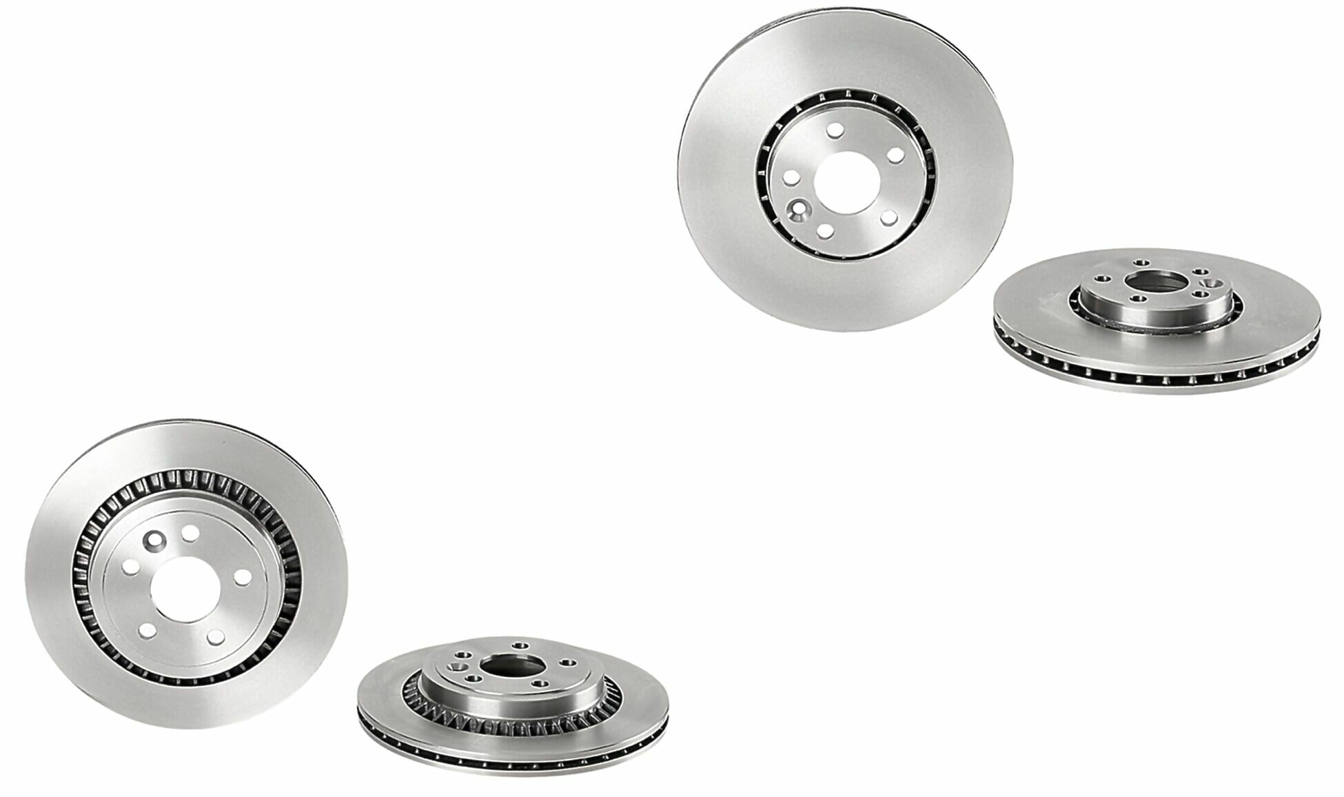 Kit De 4 Discos Ventilados