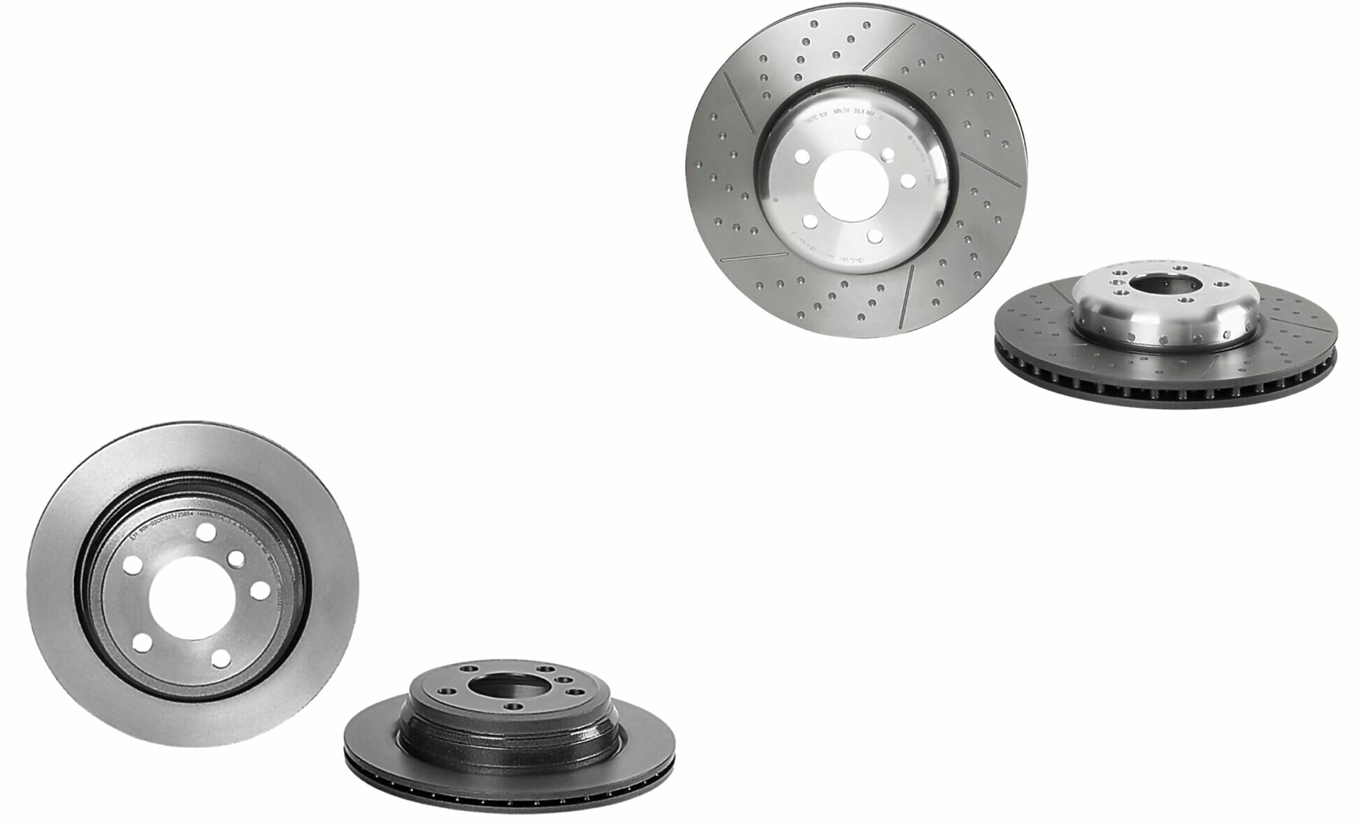 Kit De 4 Discos Ventilados