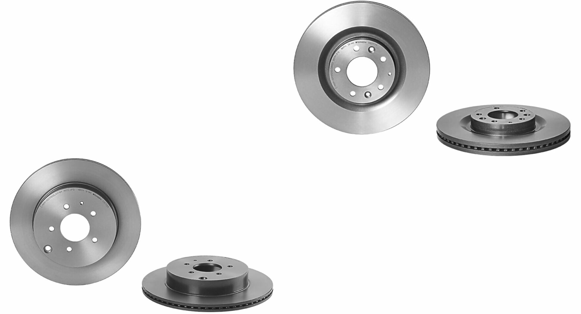 Kit De 4 Discos Ventilados