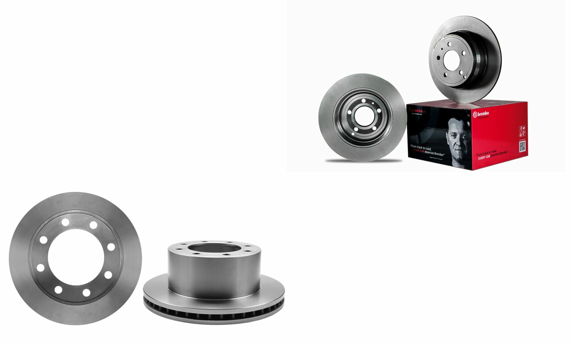 Kit De 4 Discos Ventilados