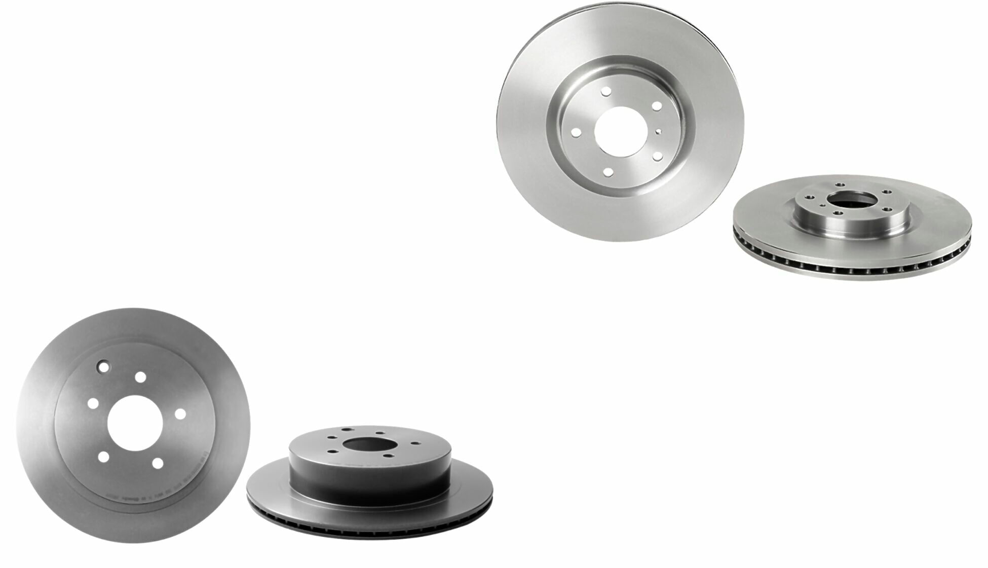 Kit De 4 Discos Ventilados