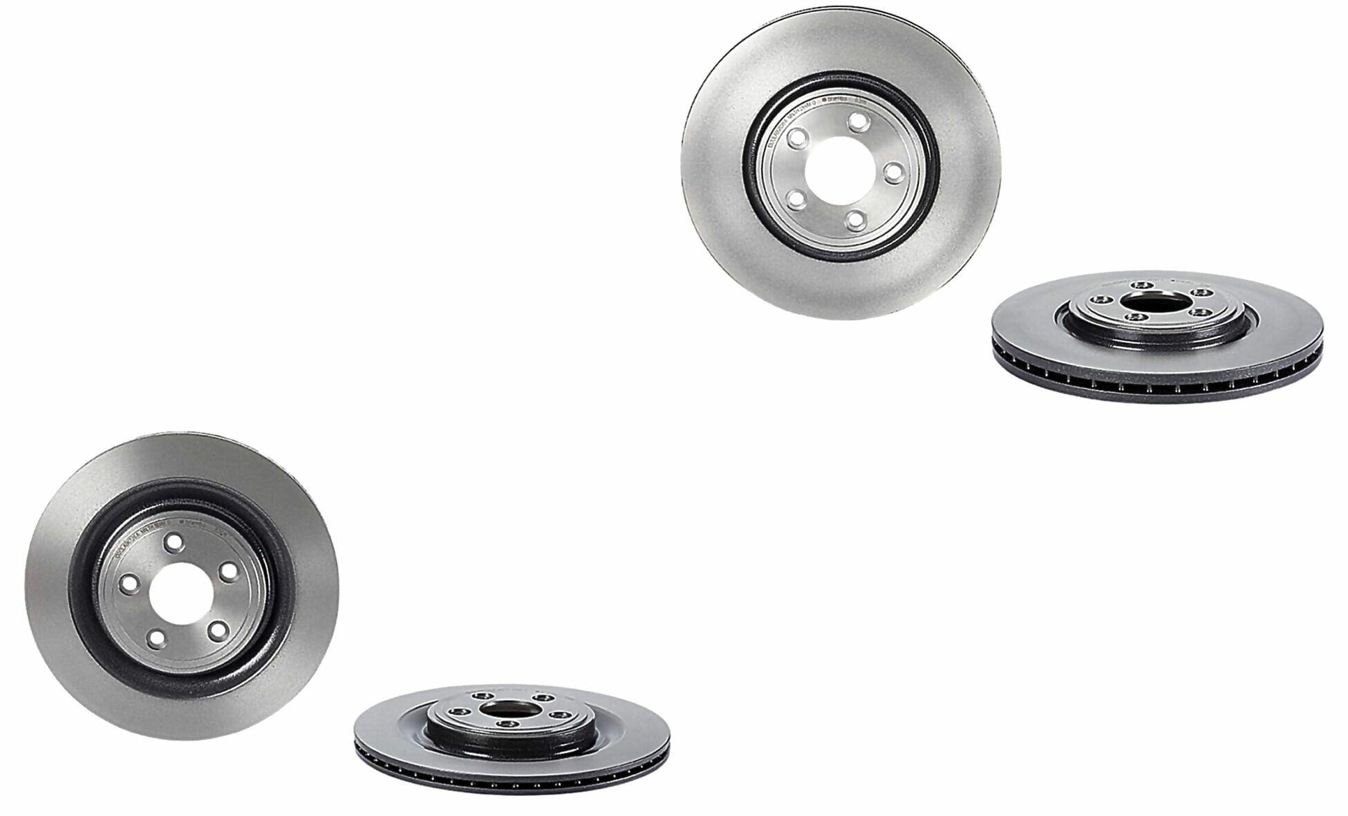 Kit De 4 Discos Ventilados