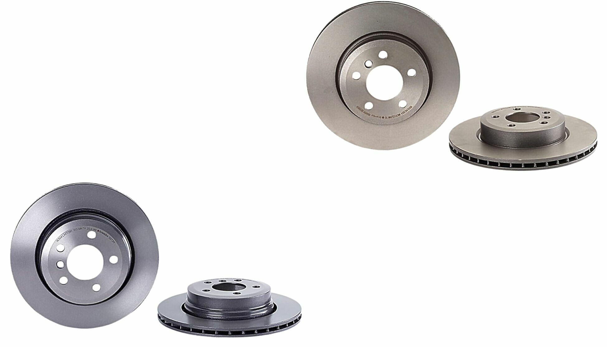 Kit De 4 Discos Ventilados