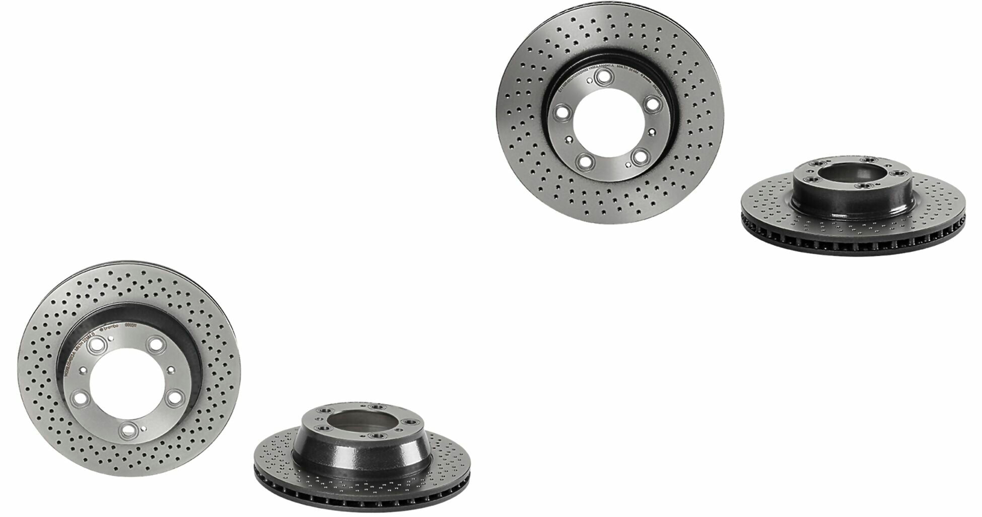 Kit De 4 Discos Ventilados