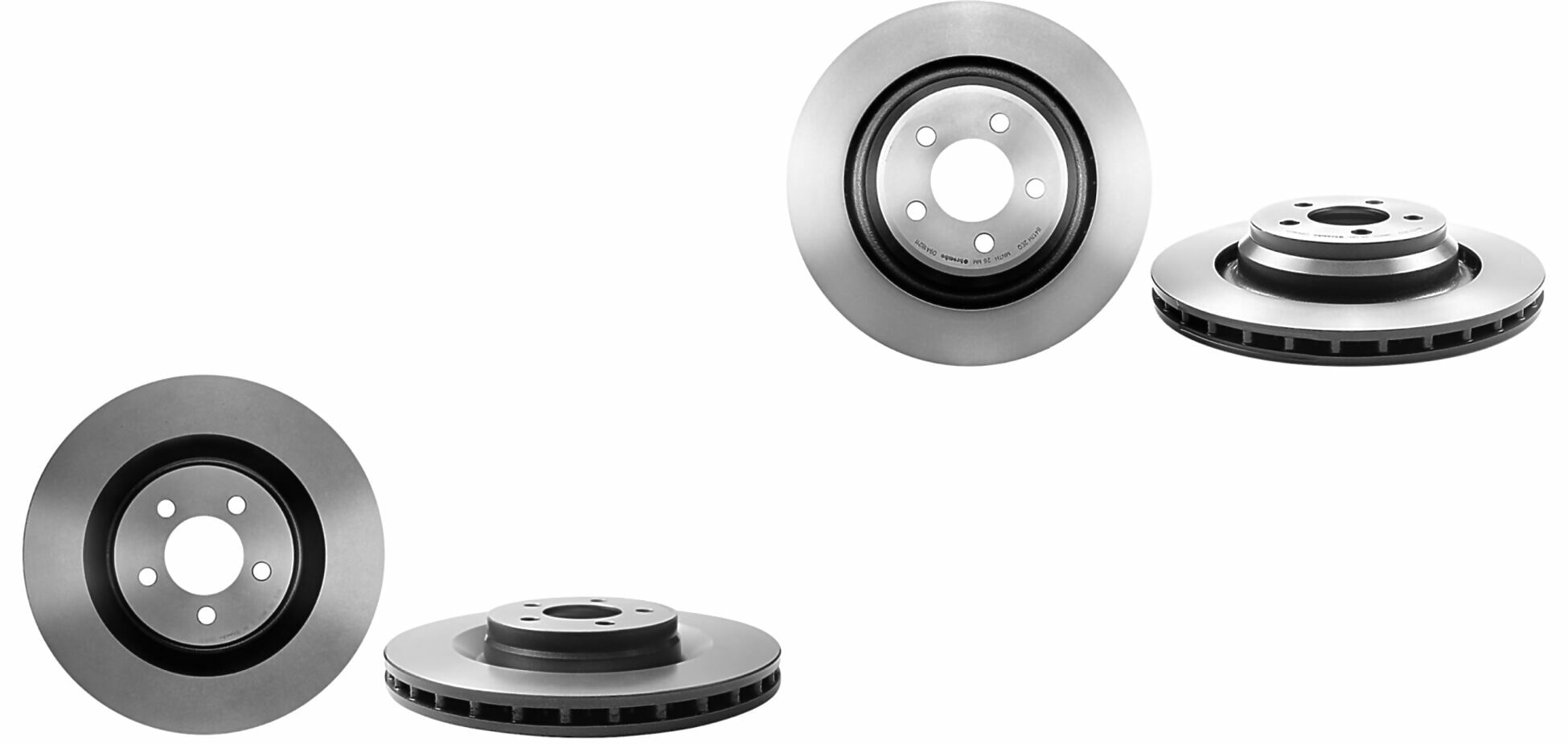 Kit De 4 Discos Ventilados