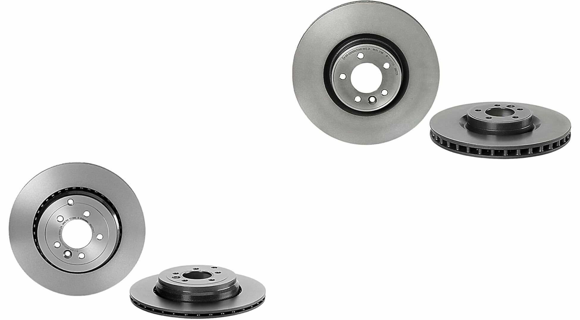 Kit De 4 Discos Ventilados