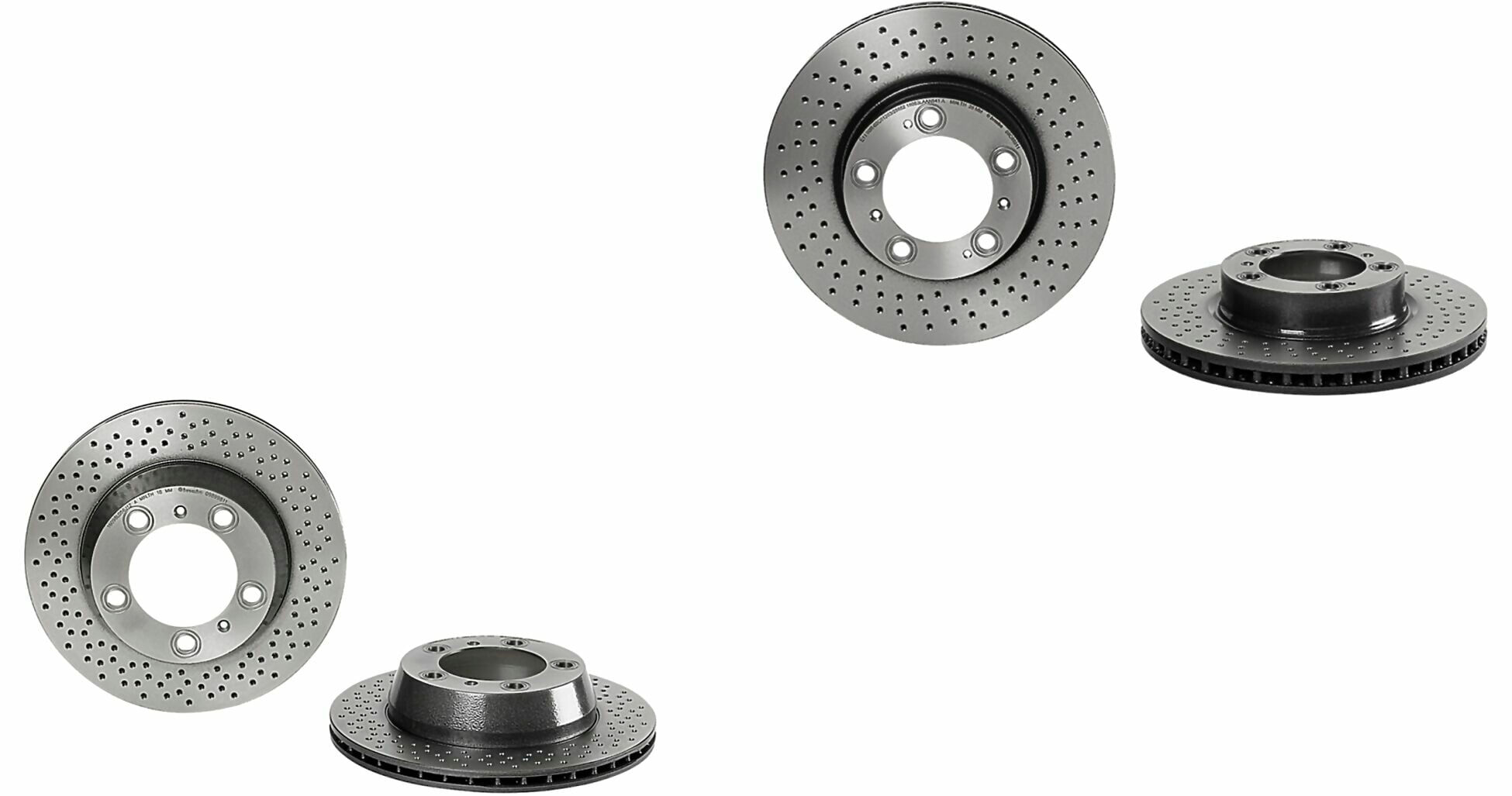 Kit De 4 Discos Ventilados