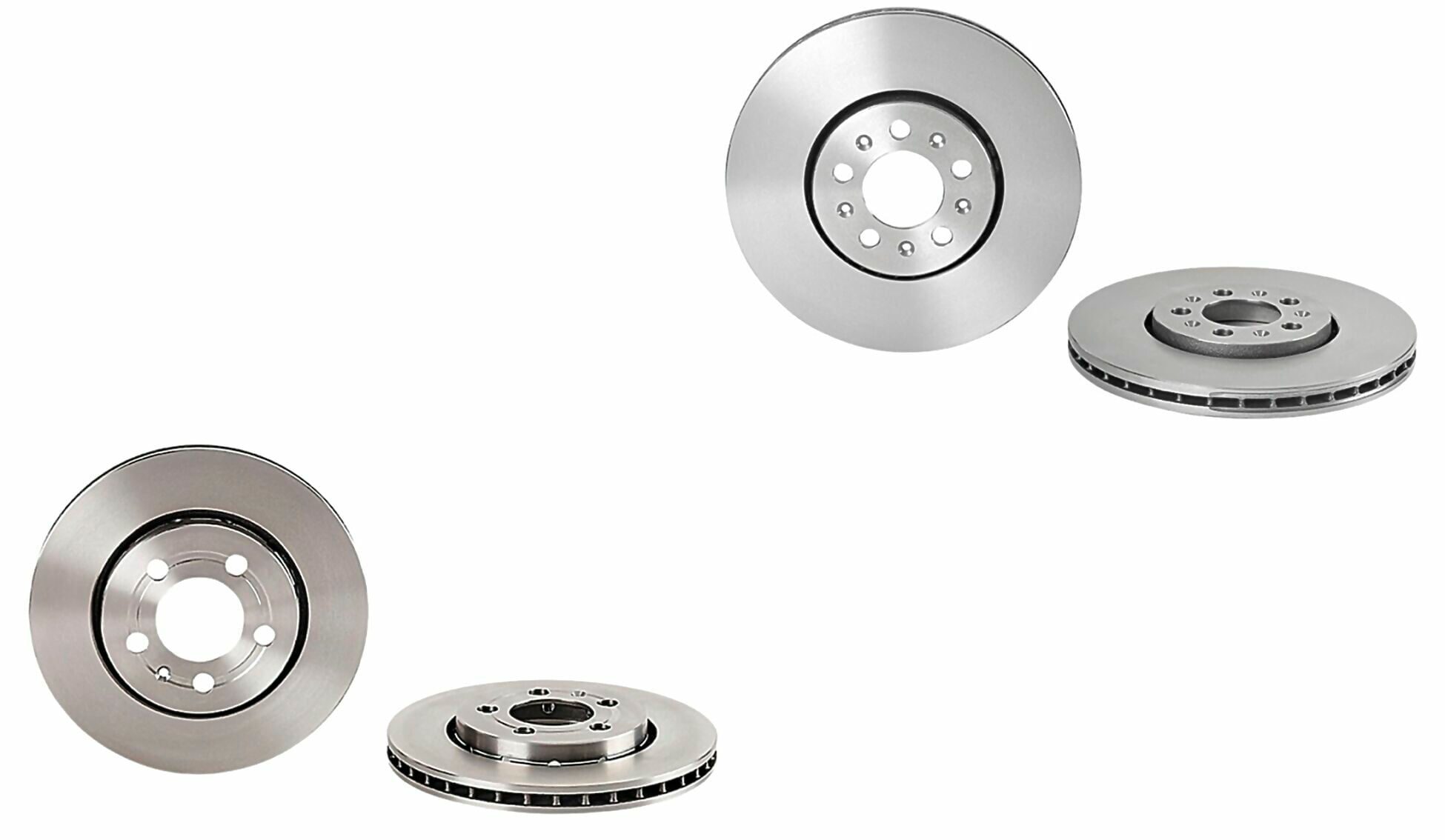 Kit De 4 Discos Ventilados