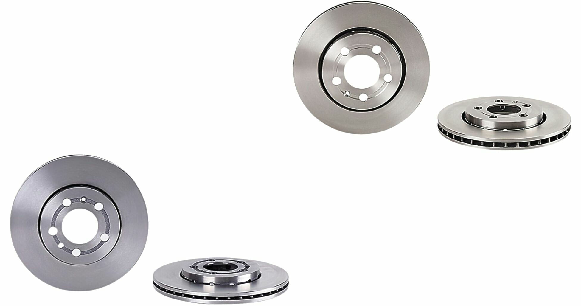 Kit De 4 Discos Ventilados