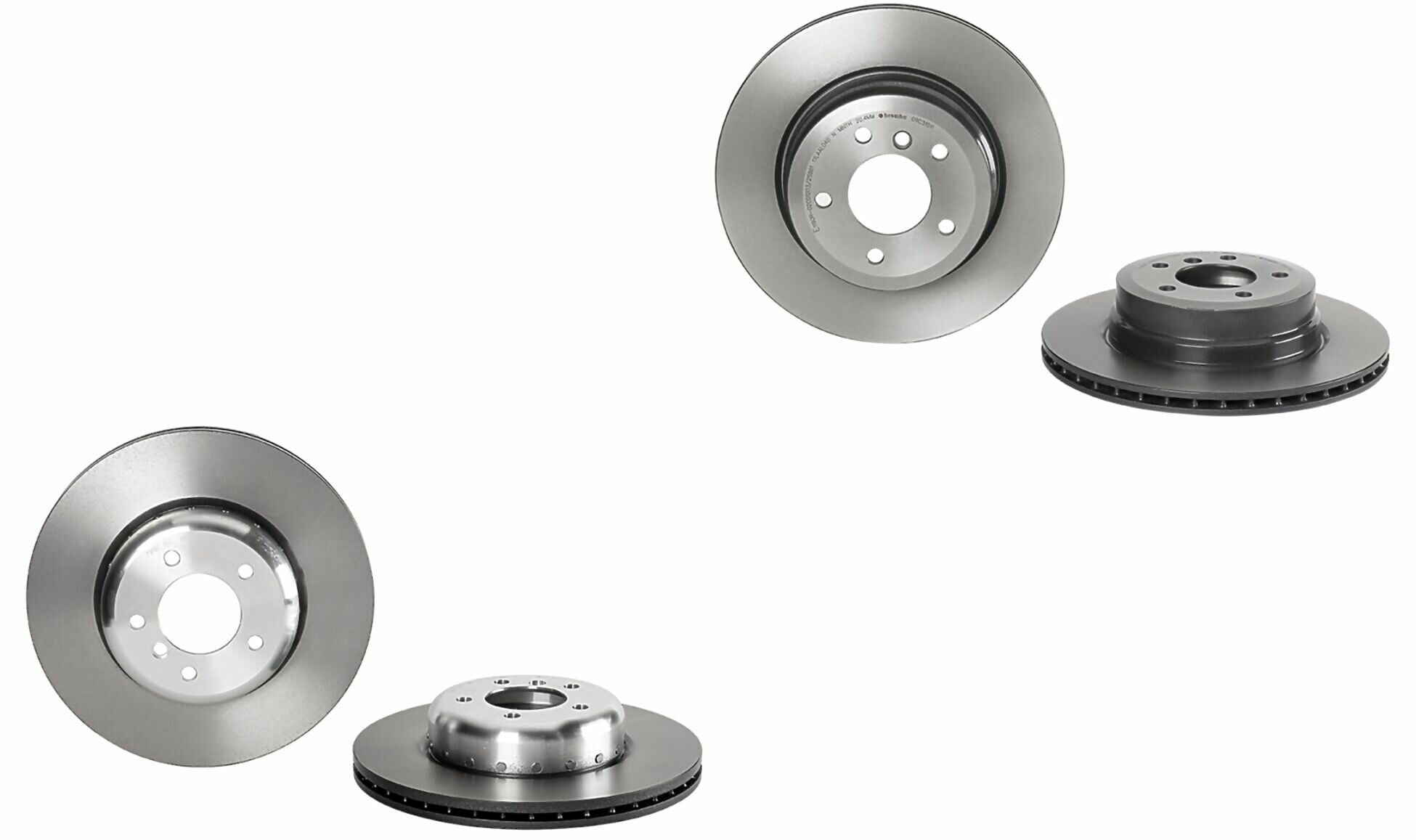 Kit De 4 Discos Ventilados