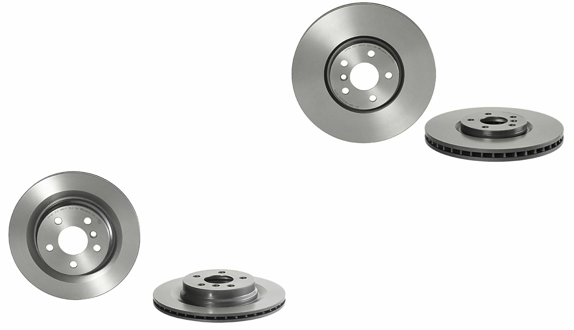 Kit De 4 Discos Ventilados