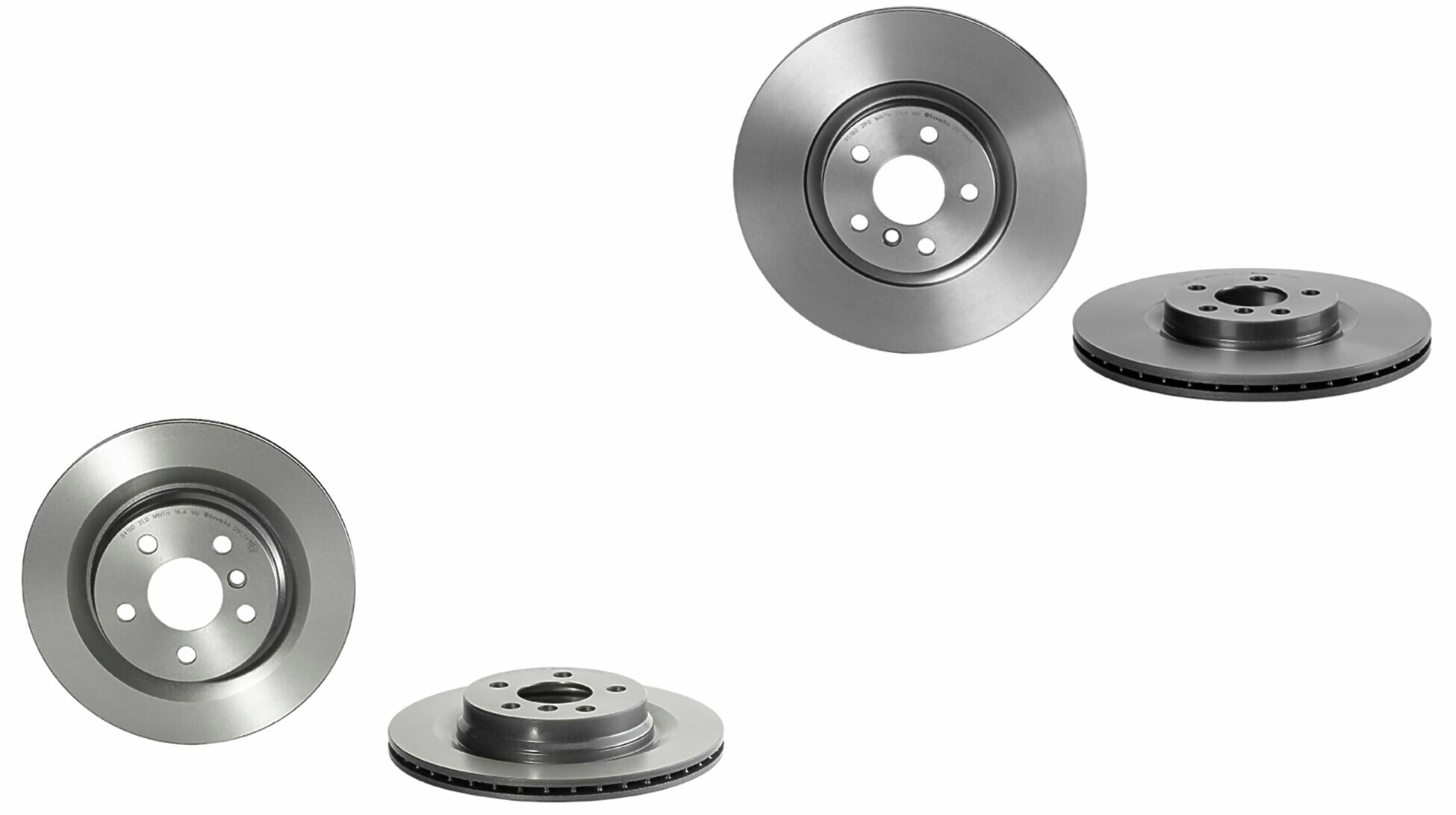 Kit De 4 Discos Ventilados