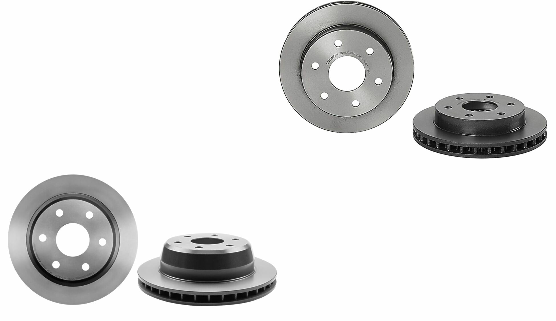 Kit De 4 Discos Ventilados