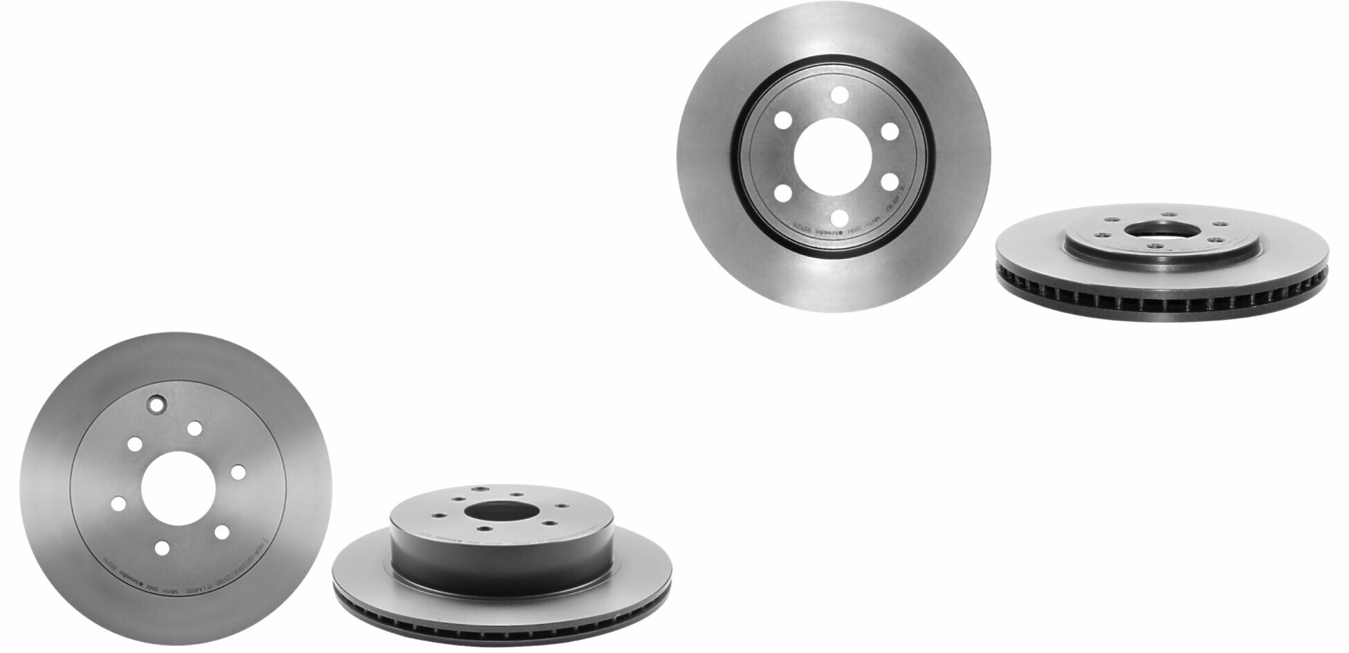 Kit De 4 Discos Ventilados