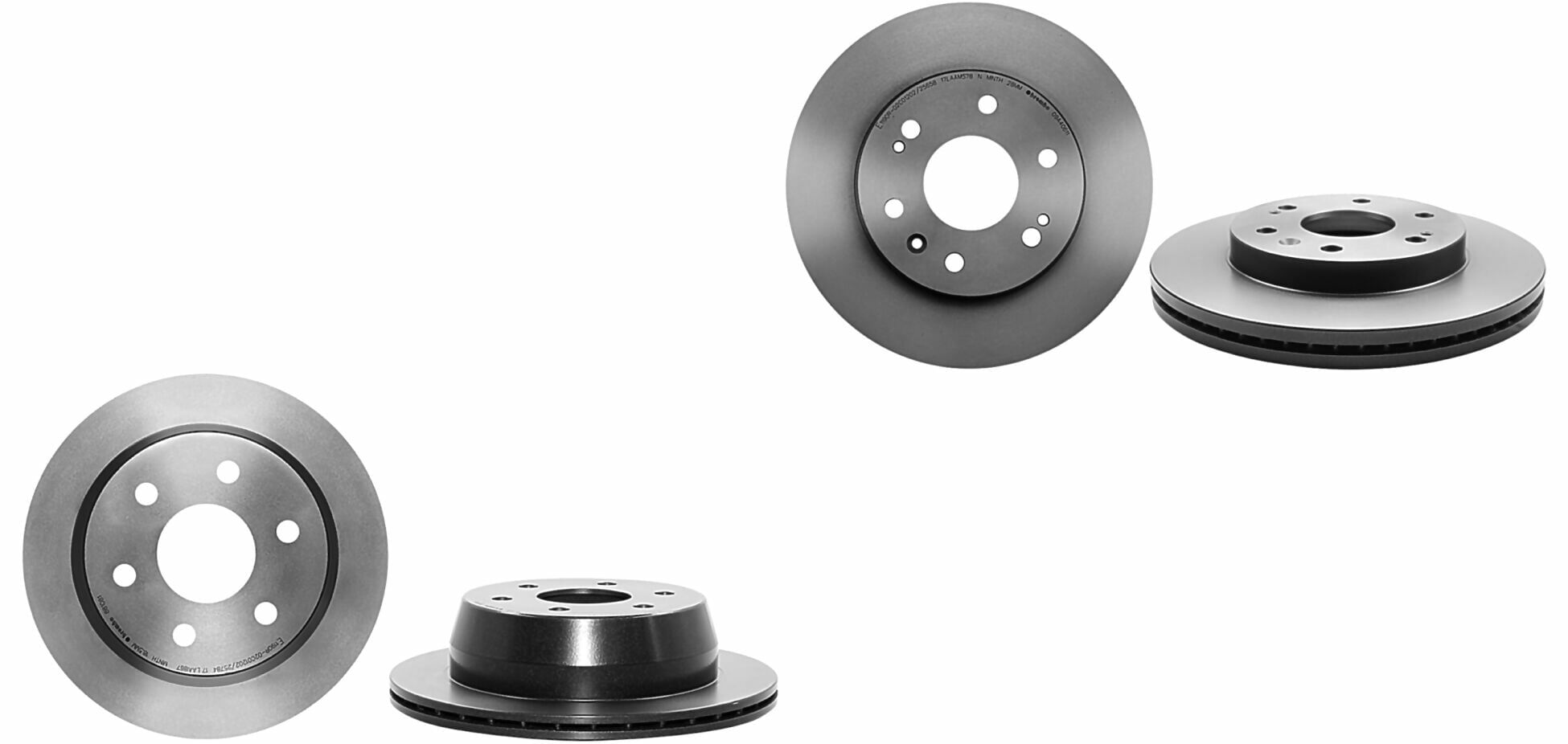 Kit De 4 Discos Ventilados