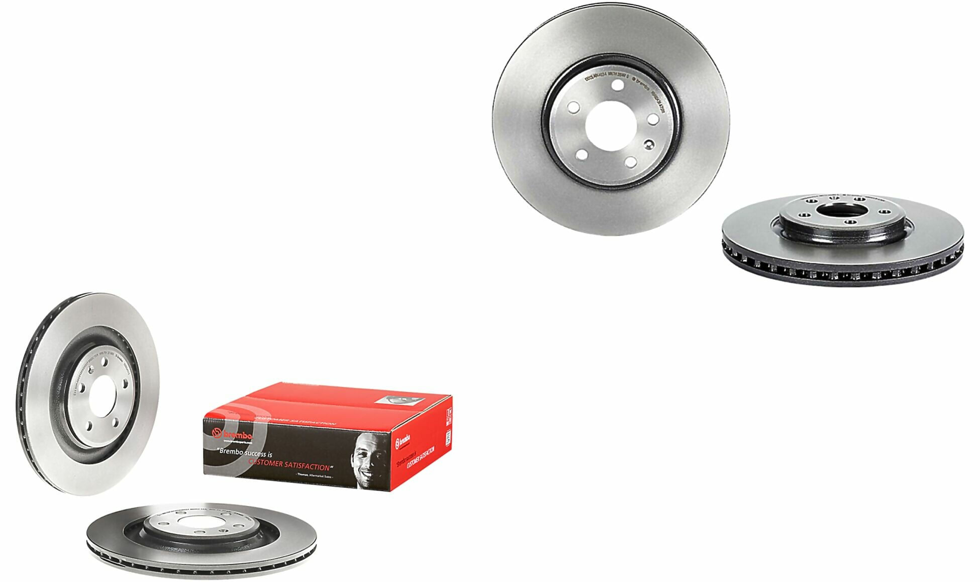 Kit De 4 Discos Ventilados