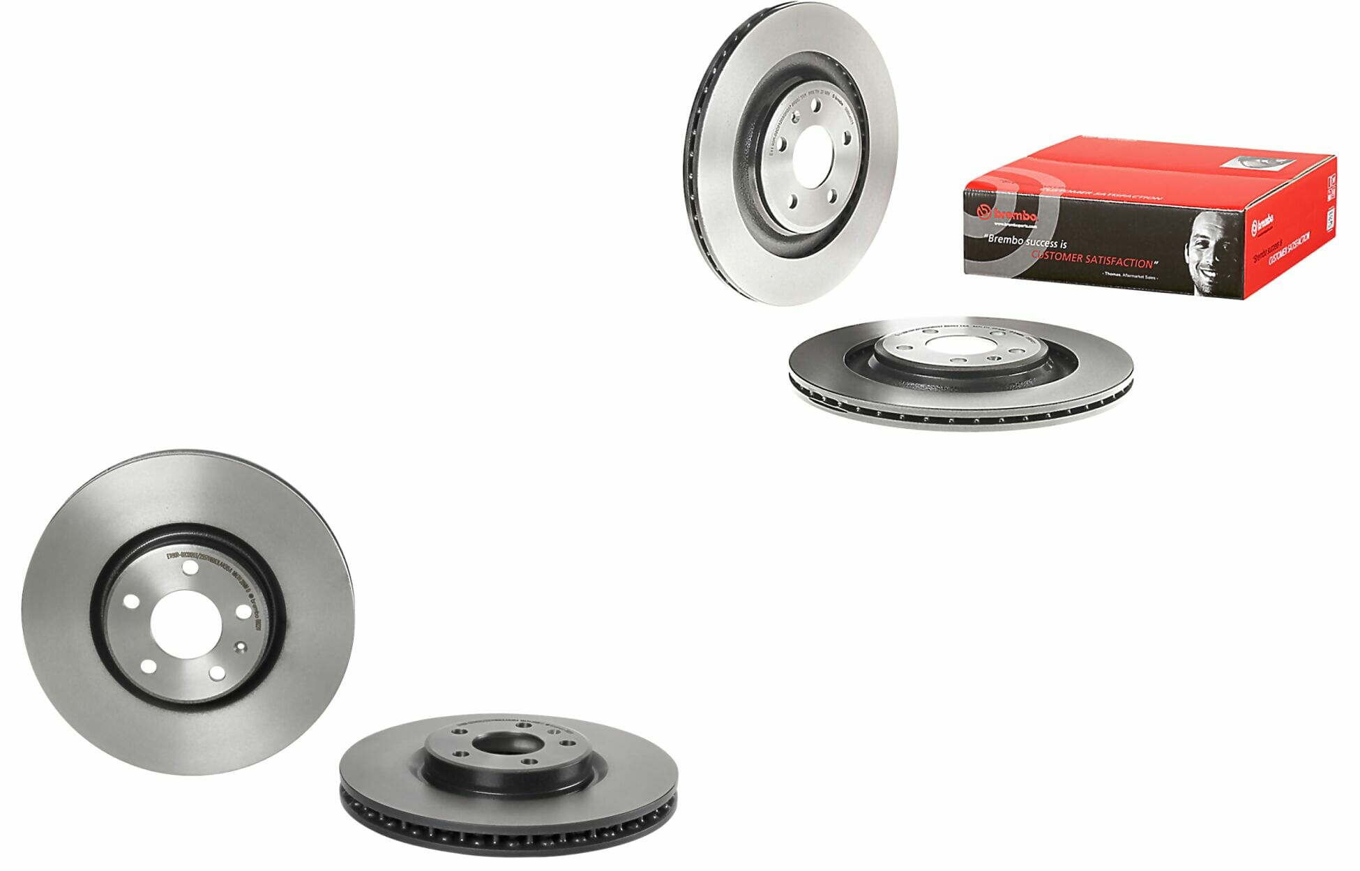 Kit De 4 Discos Ventilados
