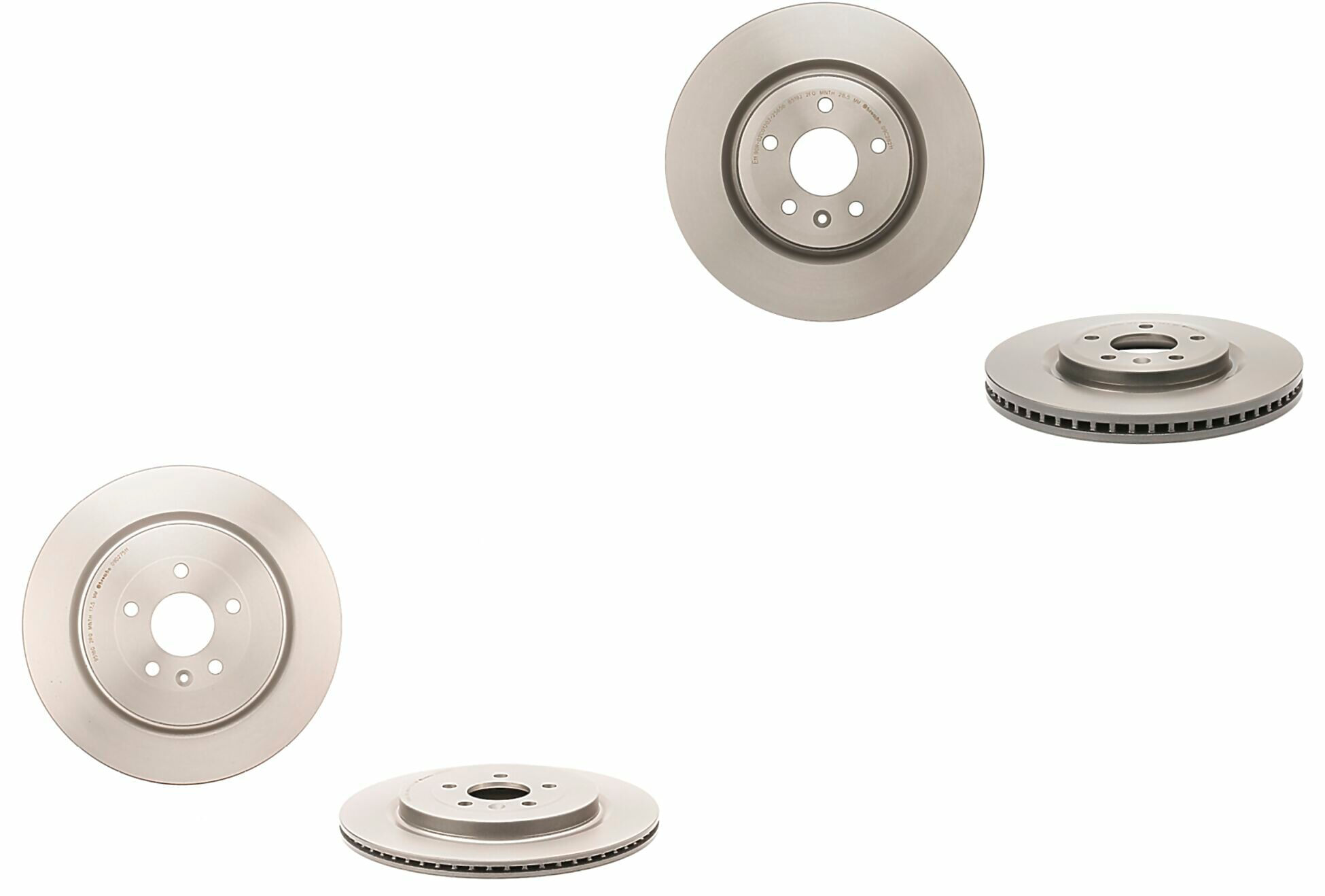 Kit De 4 Discos Ventilados