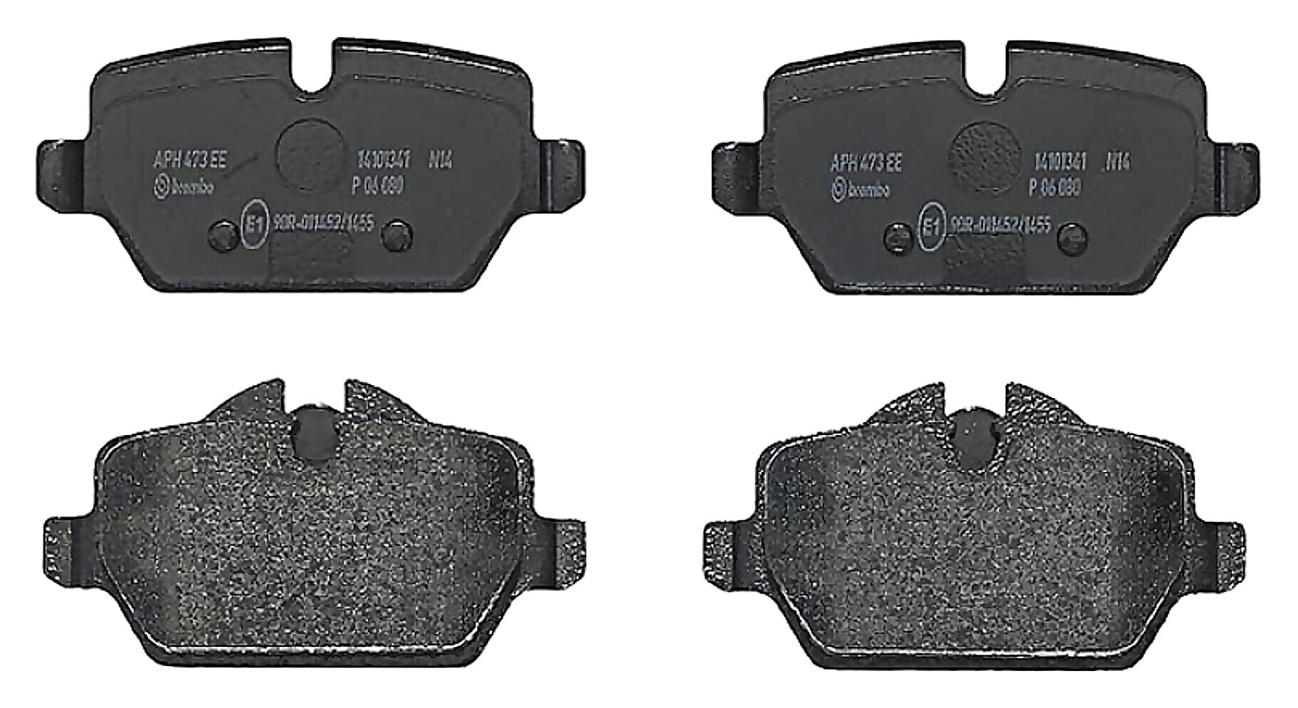Balatas Bajos Metales Traseras