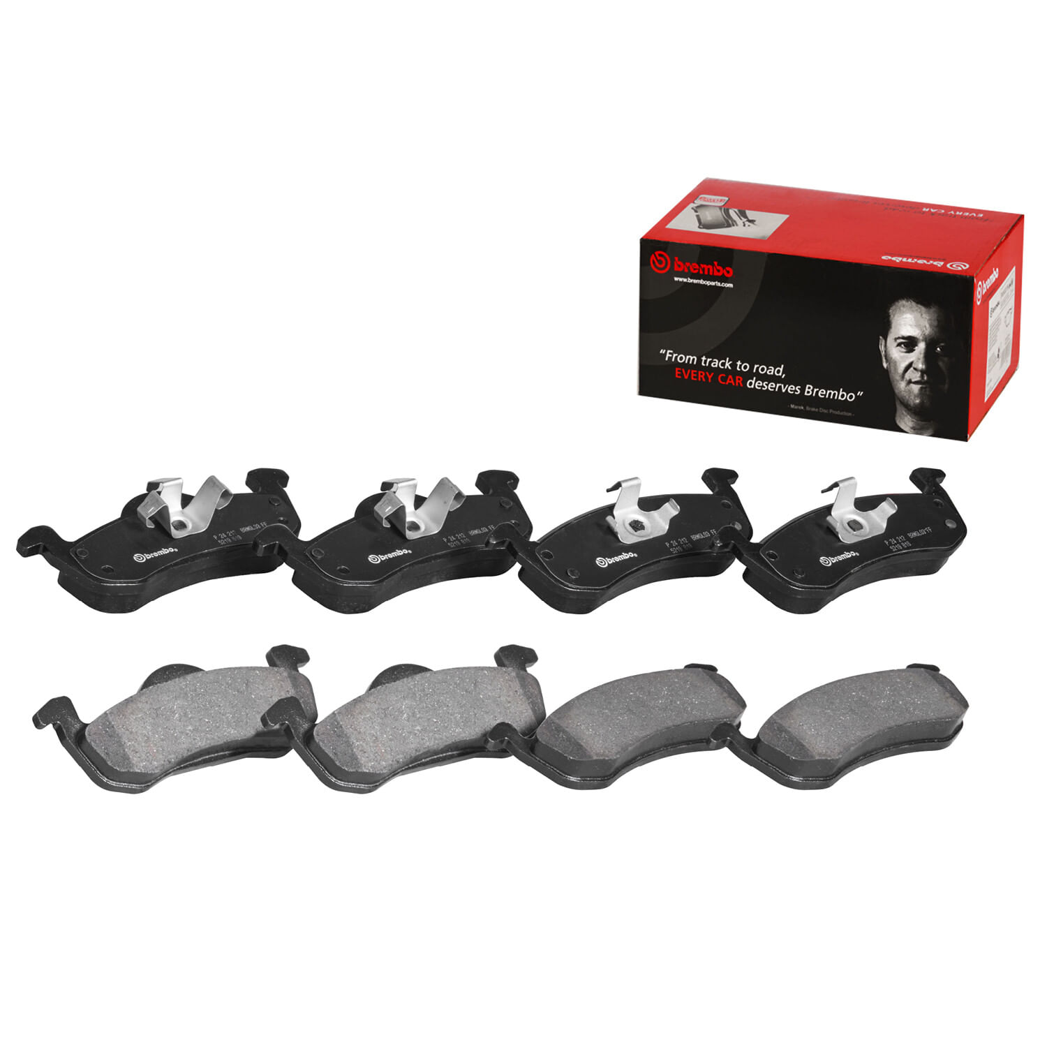 Balatas Bajos Metales Traseras