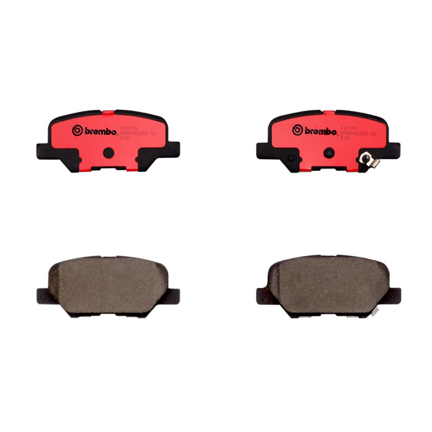 Balatas Cerámicas Traseras