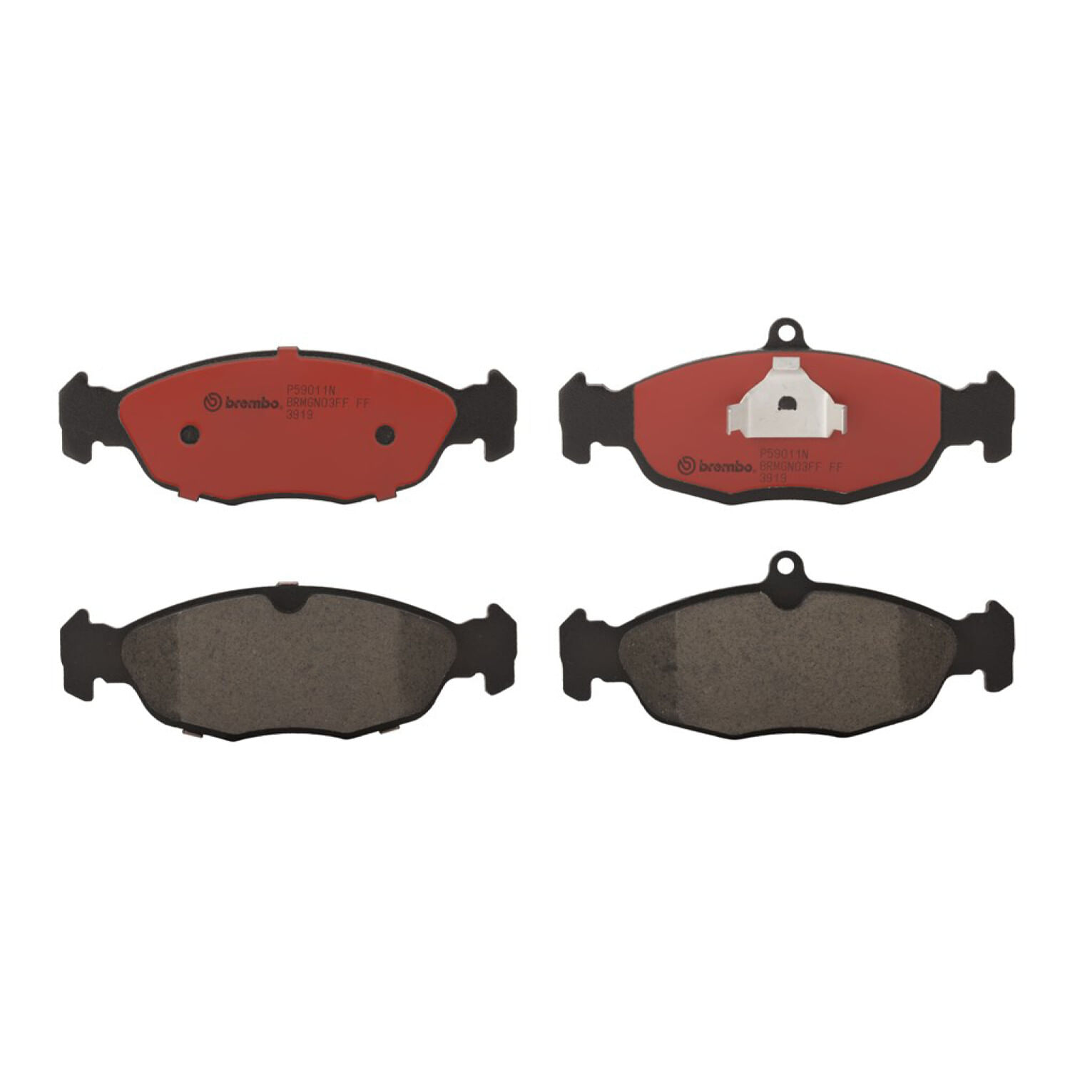 Balatas Cerámicas Delanteras