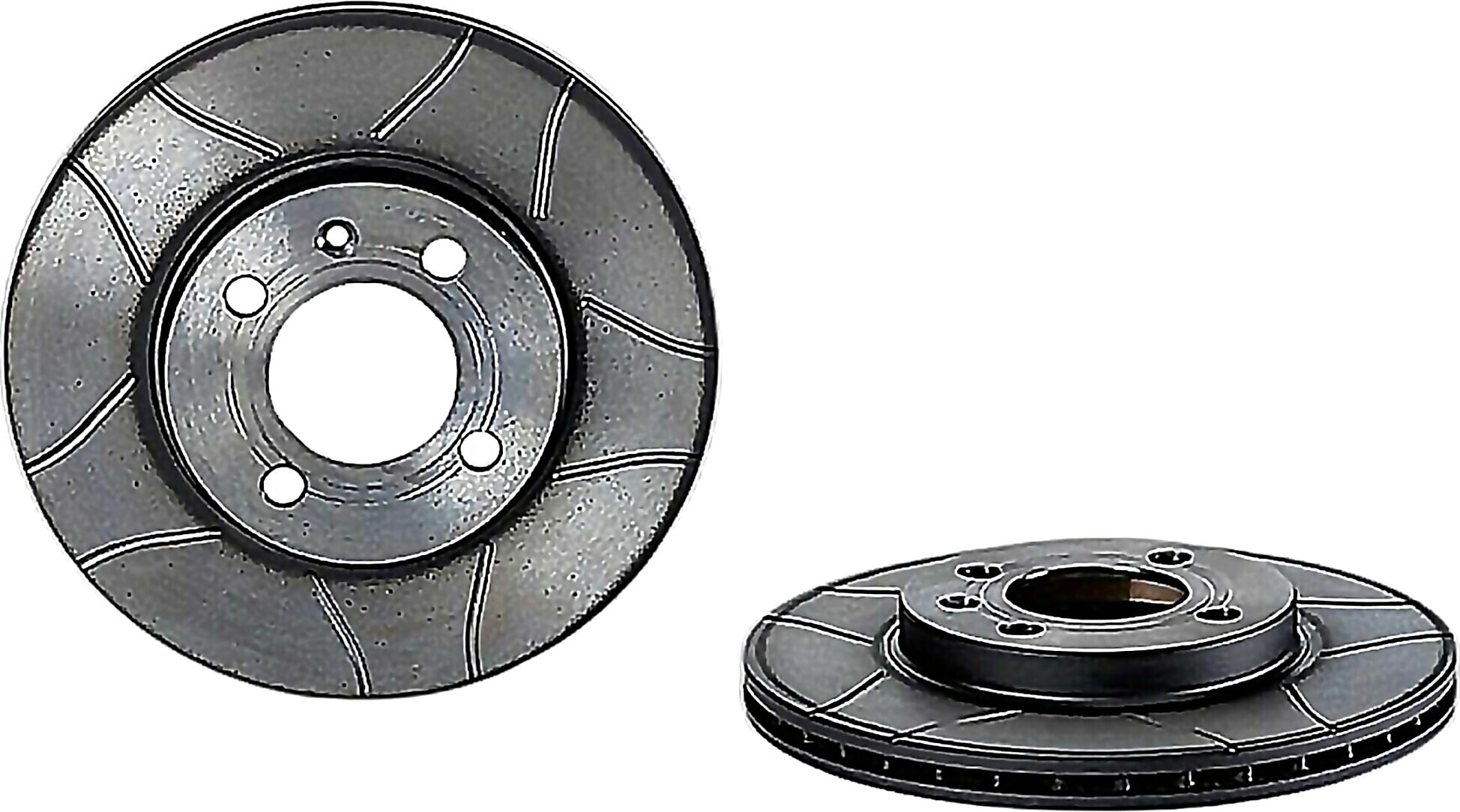 Par De Discos Ranurados Delanteros