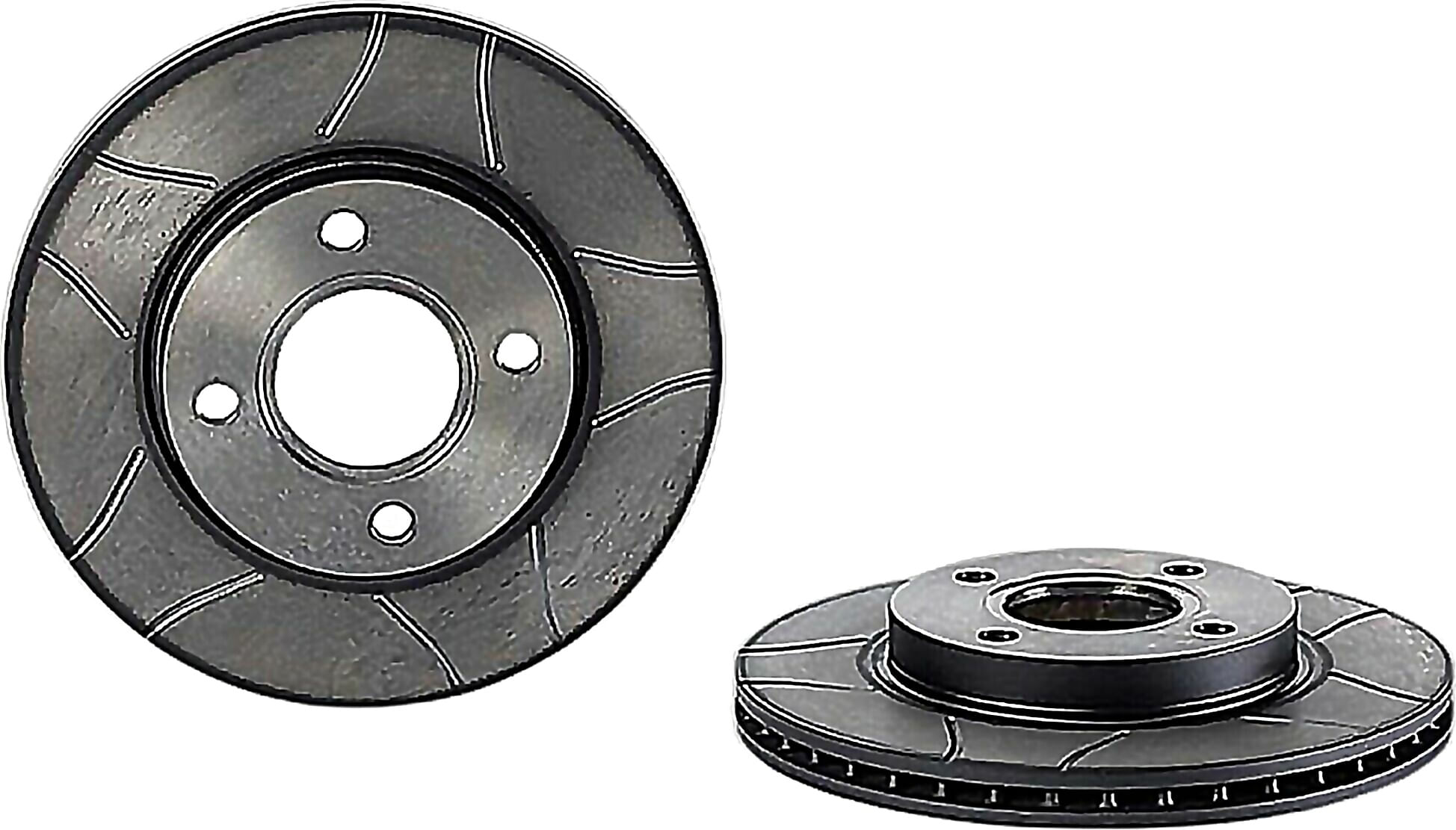 Par De Discos Ranurados Delanteros