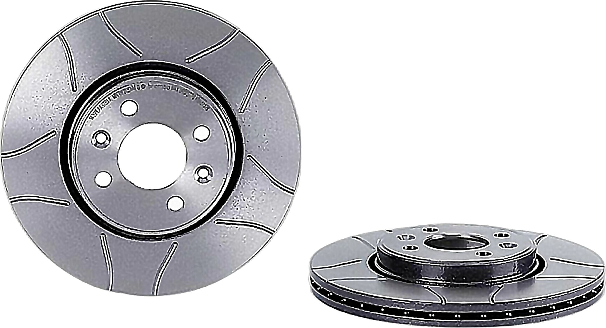 Par De Discos Ranurados Delanteros