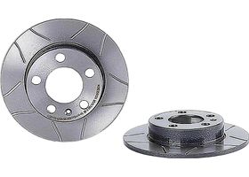 Par De Discos Ranurados Traseros